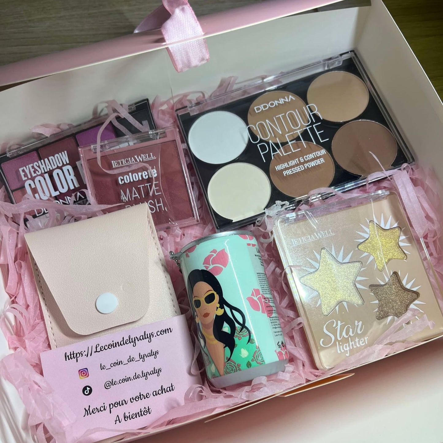 Coffret maquillage fête des mères