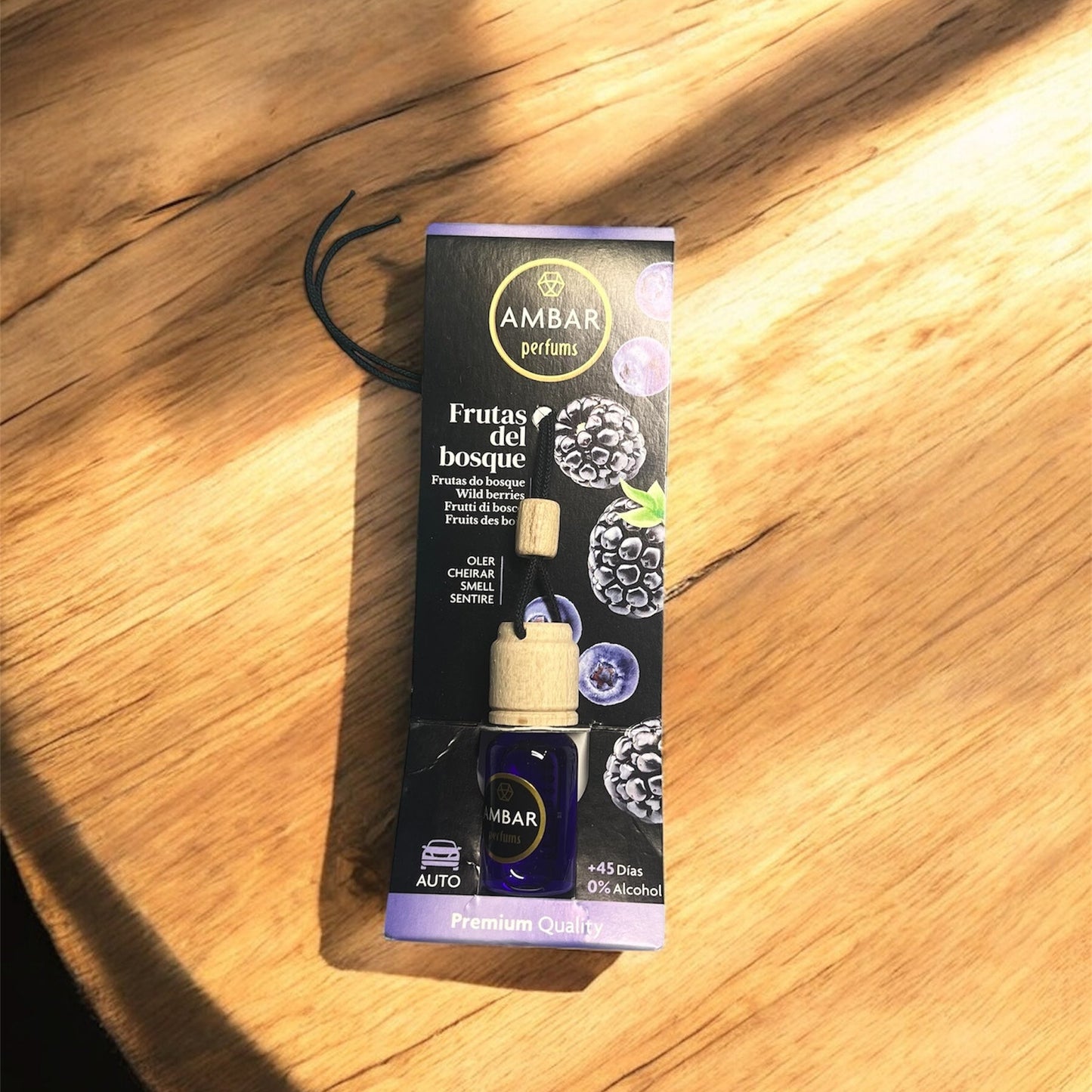 Parfum voiture fruit des bois